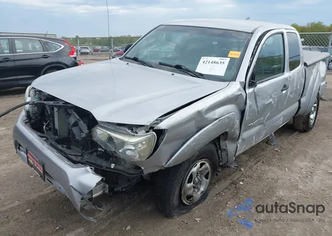 2014 Toyota Tacoma Base V6 из США, поврежденный, VIN 5TFUU4EN3EX098506